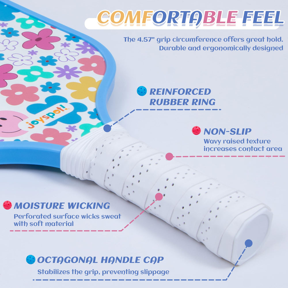 JOY SPOT! honeycomb core cross-section showing vibration reduction and stable strikes