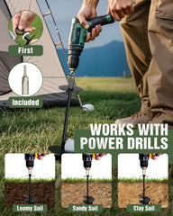 joyhalo nut driver and bit detail showing included tools for fast installation