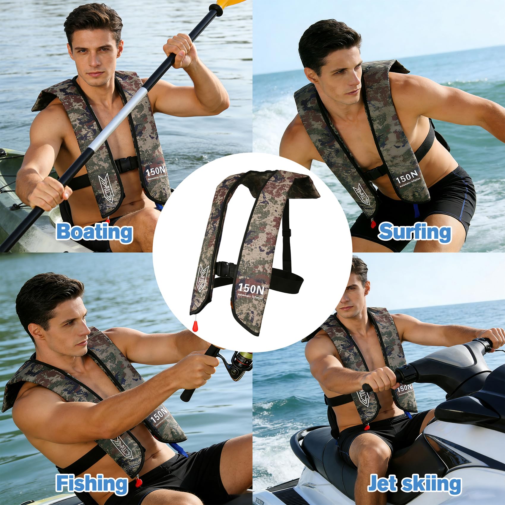 JoyJoltoy worn during shore fishing demonstrating concealment and reliable buoyancy
