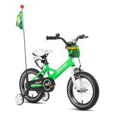 JOYSTAR front profile of bike showing frame and confident design benefiting learning