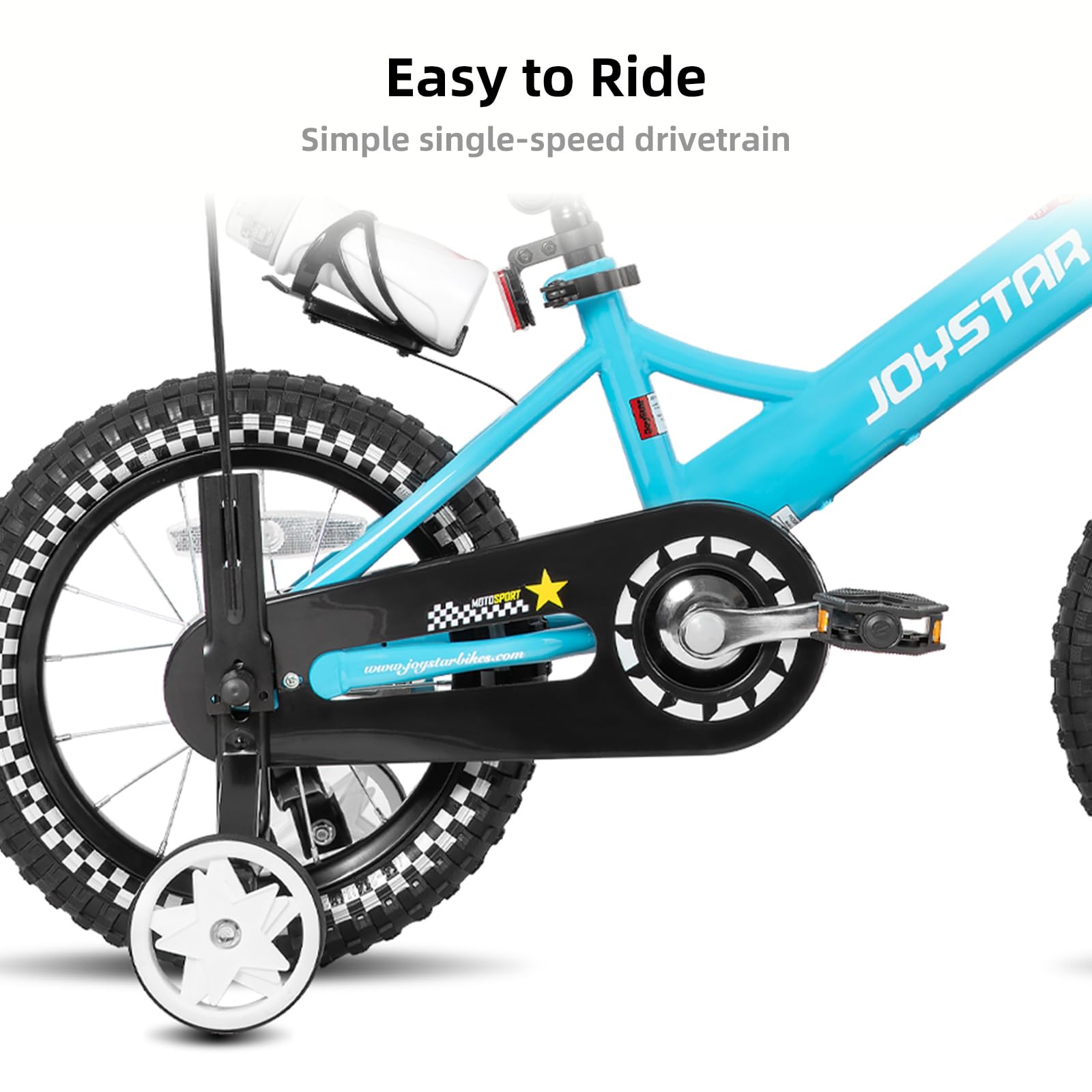 JOYSTAR next-to-child height comparison to choose the right 16-inch fit