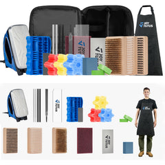 JOYTUTUS carrying case front view showing organized kit for easy transport