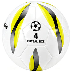 JPHNAN front view size 4 ball showing clear white-yellow visibility benefit