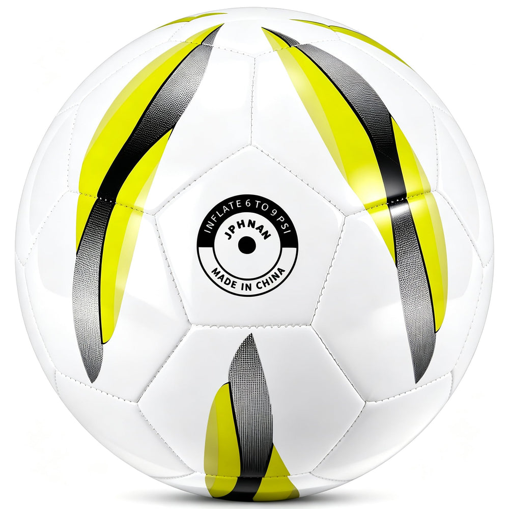 JPHNAN size comparison with hand showing compact Size 4 fit for futsal players