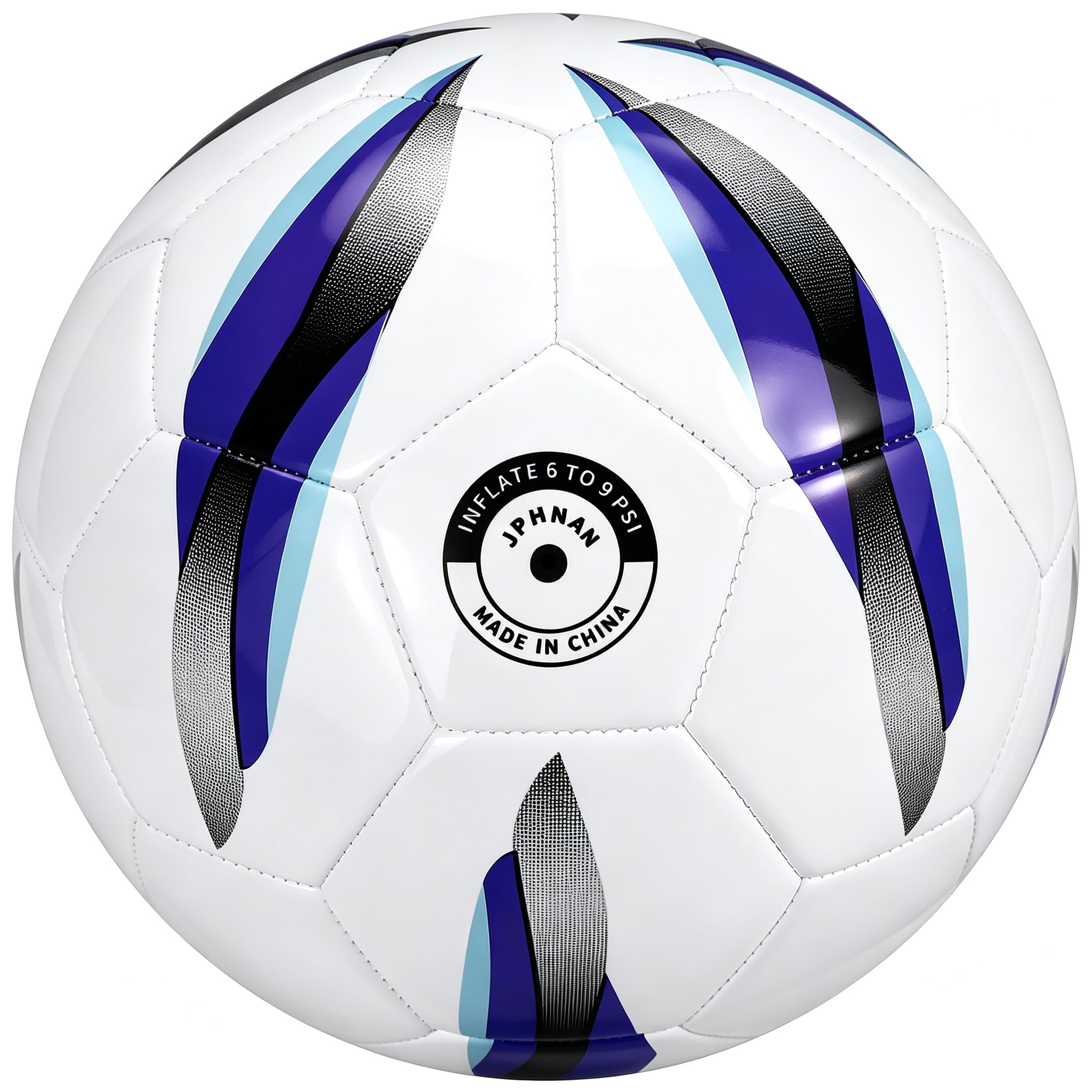 JPHNAN striped ball under lights boosting visibility during fast games