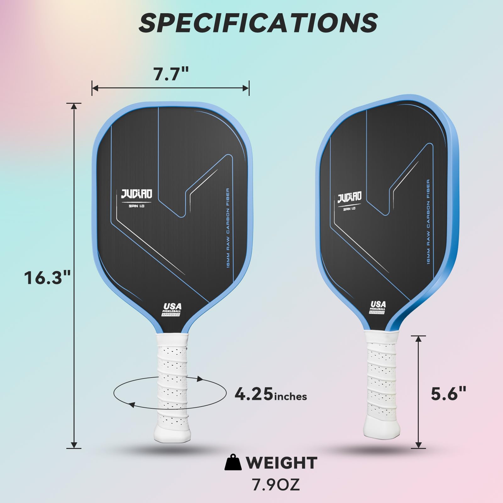 JUCIAO paddle in player forehand action demonstrating lightweight power and control