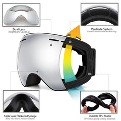 JULI Eyewear hands removing detachable lens for quick swap benefit