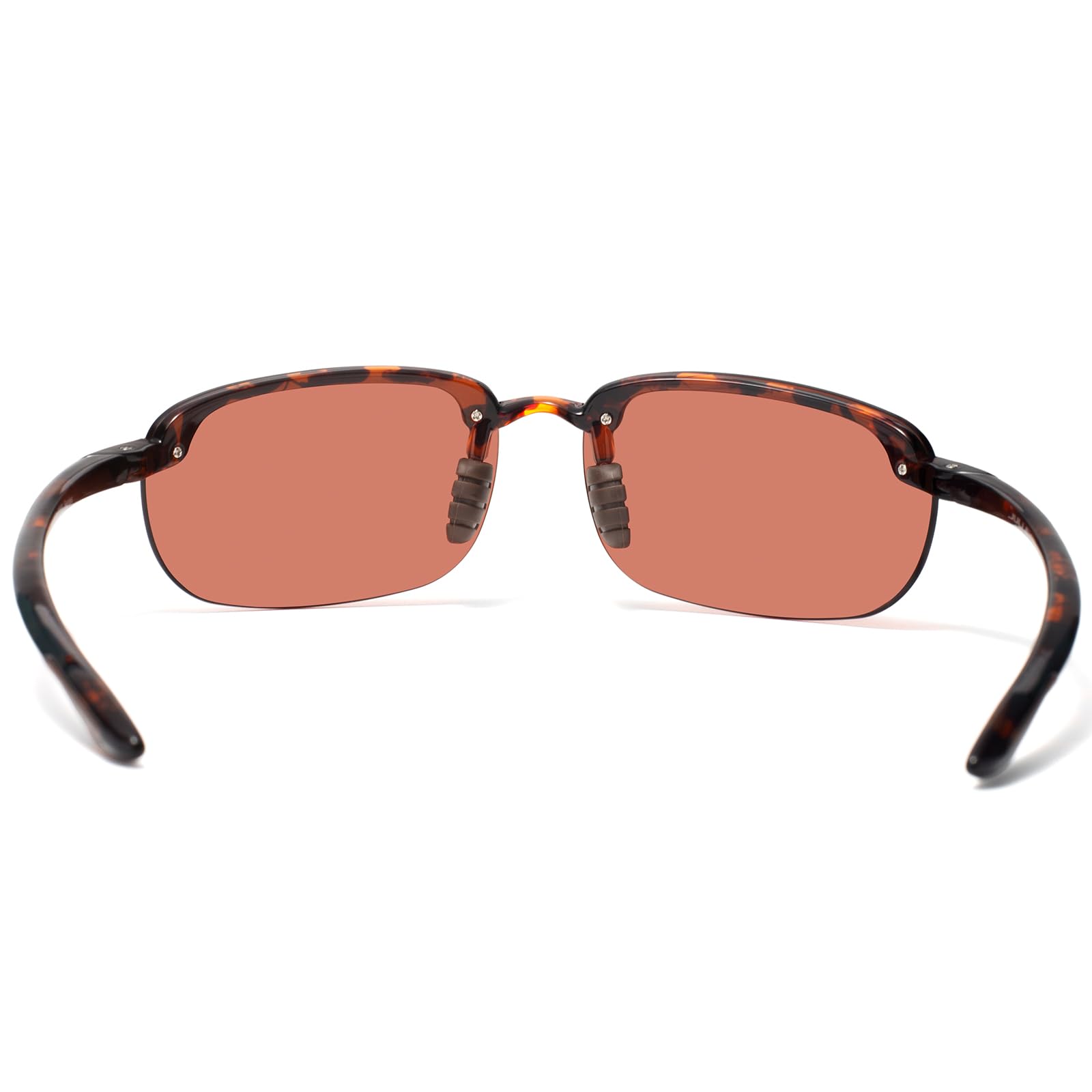 JULI Eyewear held in hand for scale showing lightweight 18g benefit