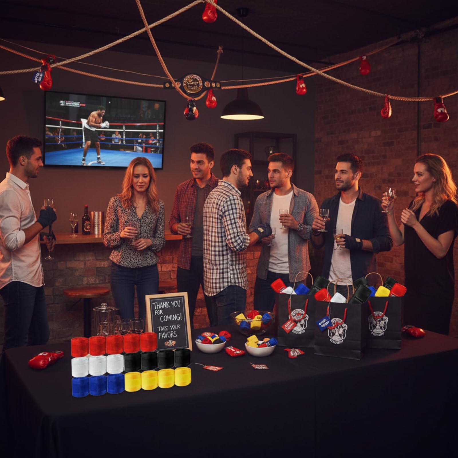 Junkin coordinated design display helps identify mix-and-match sets