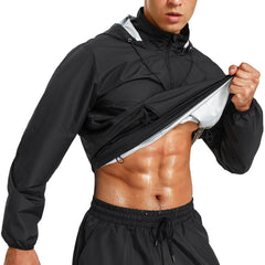 Junlan front-zip hoodie showing secure fit and easy ventilation control