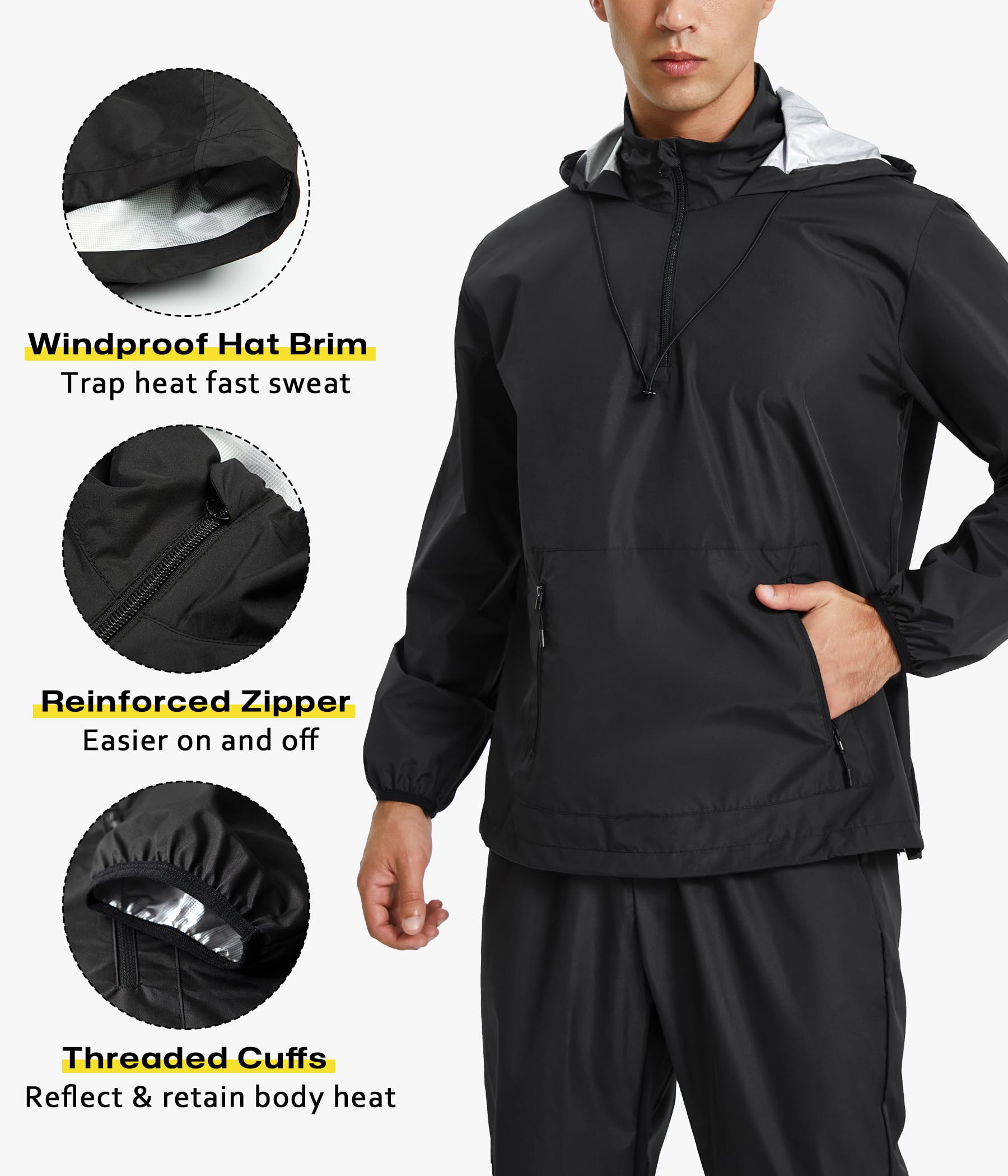 Junlan zippered pocket detail demonstrating secure storage during workouts