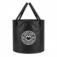 JUSTJOY front view open bucket showing roomy 50L capacity and easy access