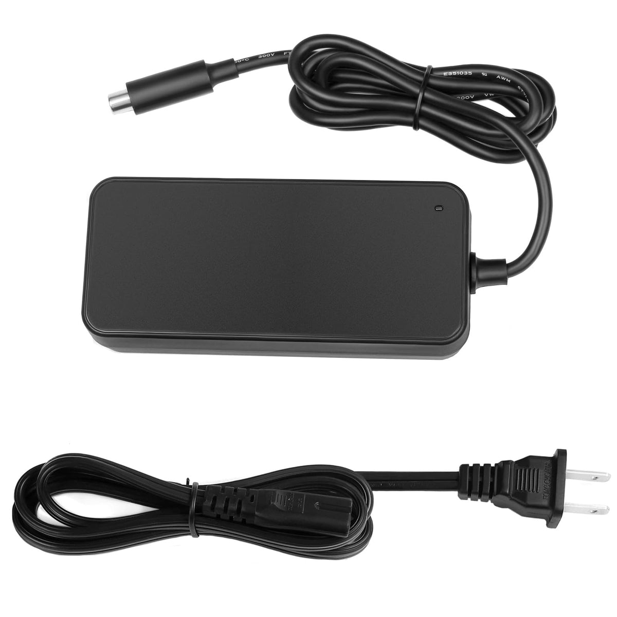 JUYOON charger front view showing model and sturdy housing for reliable charging