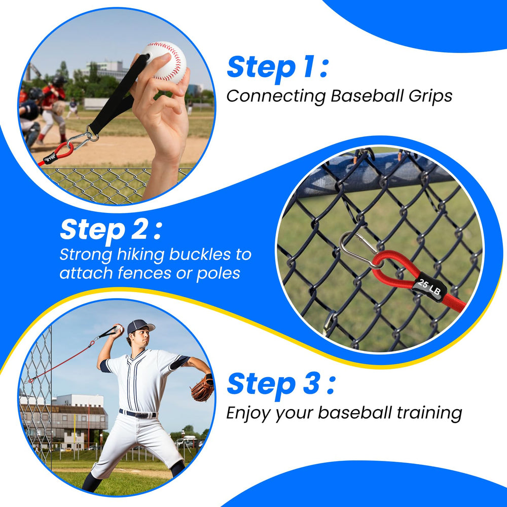 JWHOO athlete using bands for pitching practice improving arm mechanics