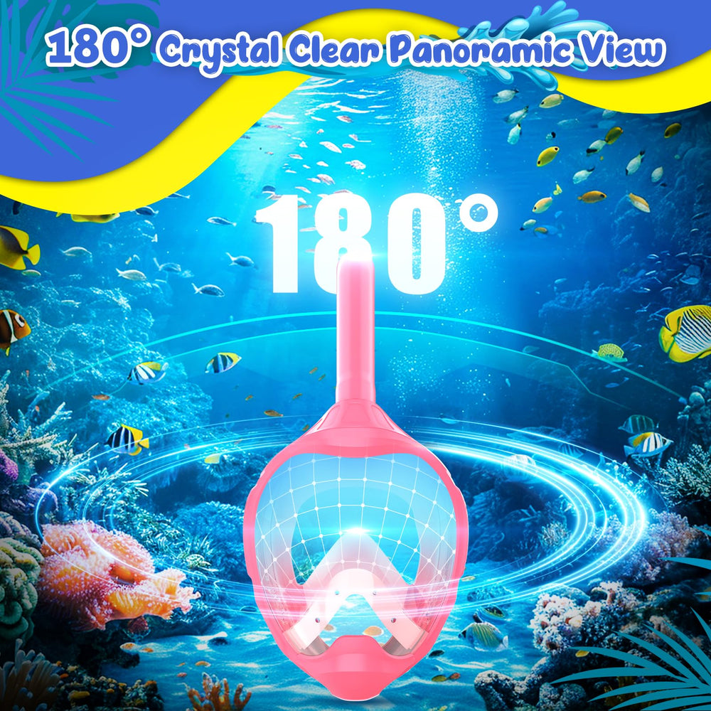 Jwintee 180-degree lens panorama showing broad clear visibility for kids