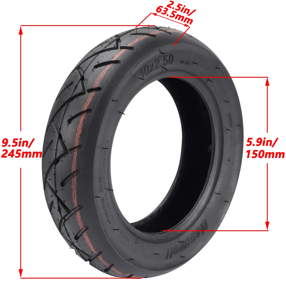 JXMOTO close-up of tread pattern improving grip and water dispersion