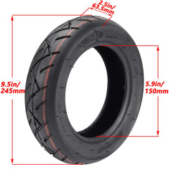 JXMOTO close-up of tread pattern improving grip and water dispersion