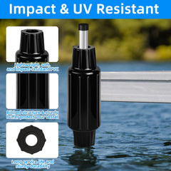 JYINCPED close-up of molded air valve for adjustable firmness benefit