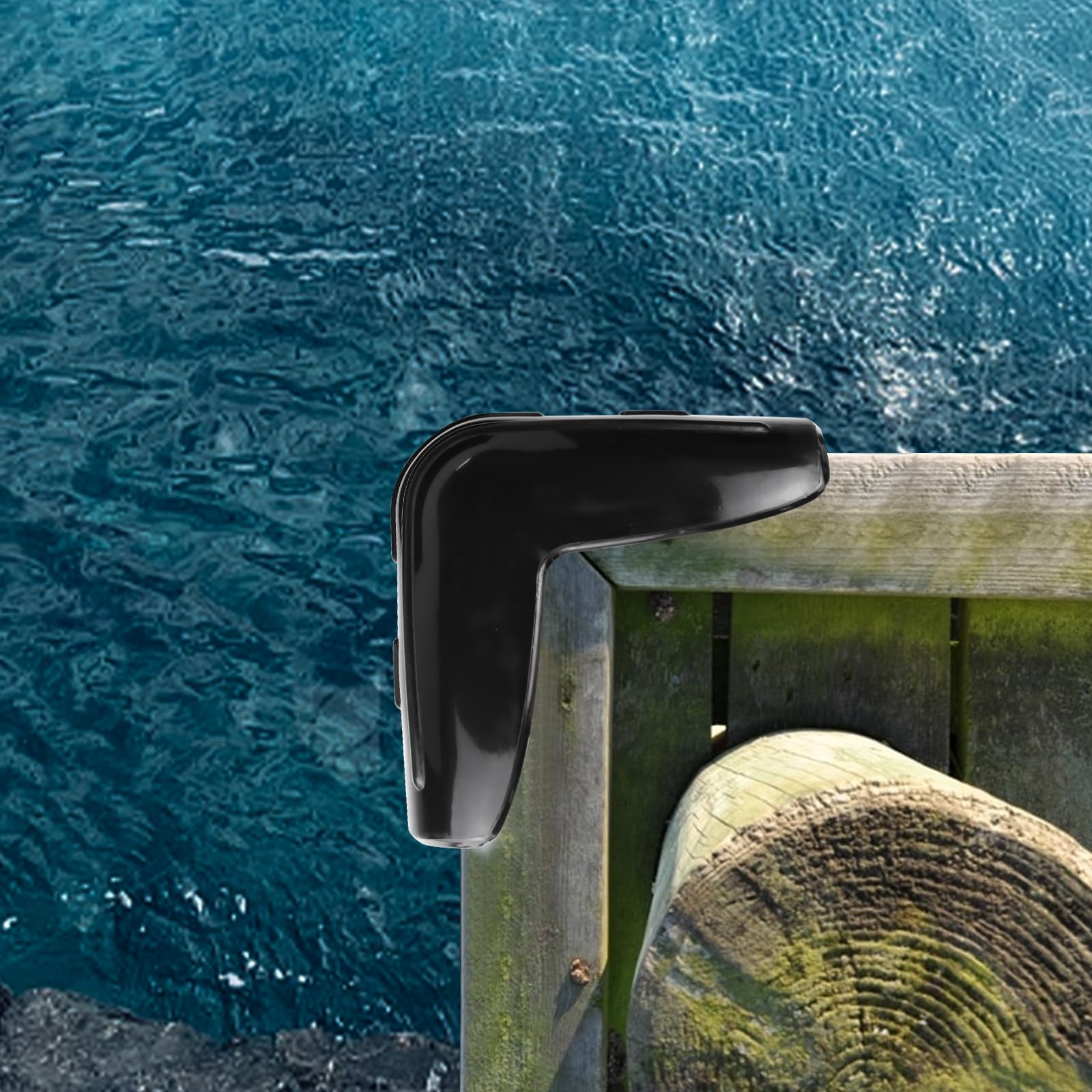 JYINCPED side profile showing bumper thickness and soft edge to prevent hull abrasions