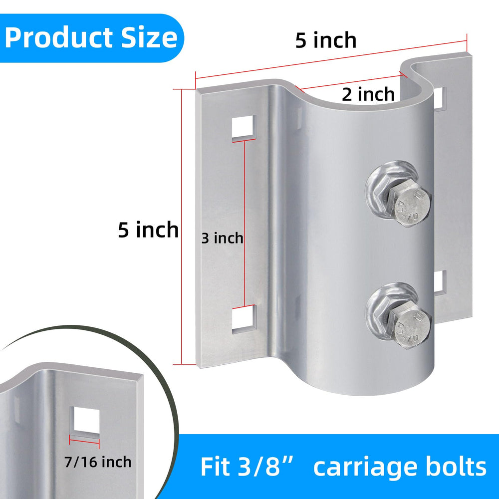 JYINCPED U‑shape bracket profile highlighting thick iron construction and long‑term strength