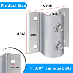 JYINCPED U‑shape bracket profile highlighting thick iron construction and long‑term strength