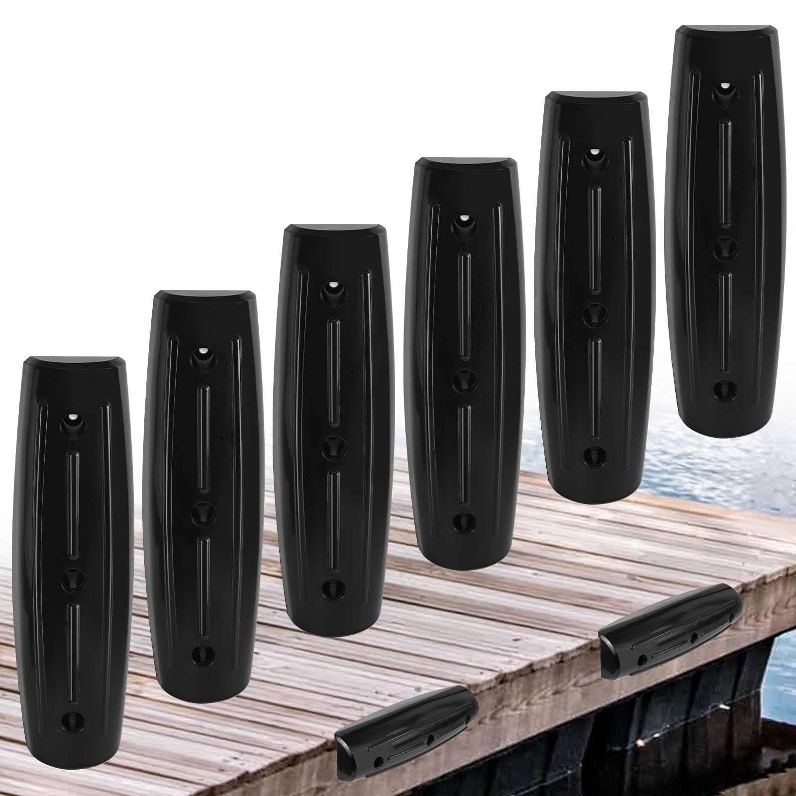 JYINCPED dock fender front view showing full profile and durable protection
