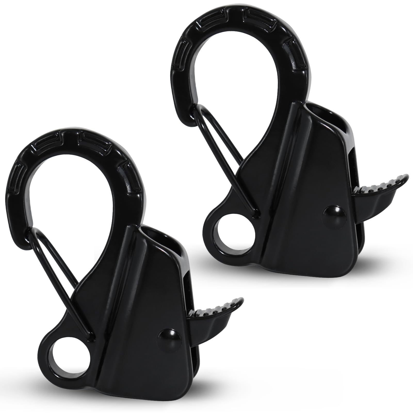 JYINCPED front view of stainless anchor hook showing robust marine construction and durability