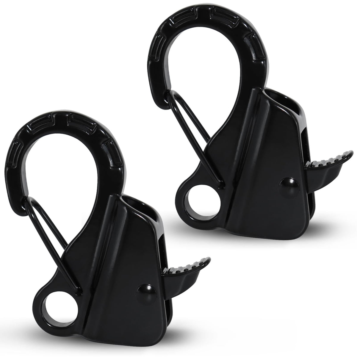 JYINCPED front view of stainless anchor hook showing robust marine construction and durability