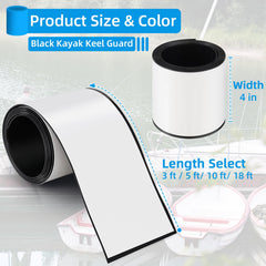 JYINCPED keel guard adhesive backing ready for quick installation