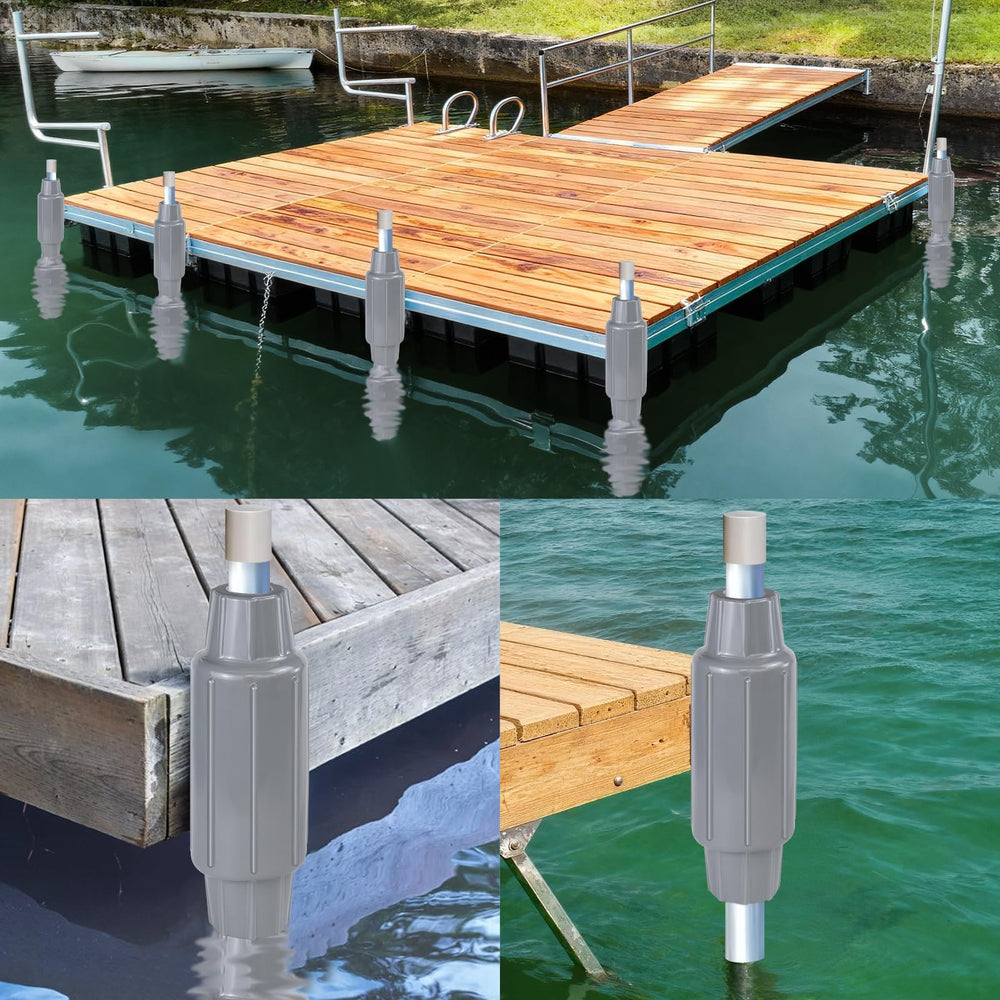 JYINCPED lifestyle scene with boat near dock illustrating collision protection