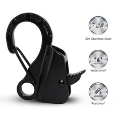 JYINCPED rope connection with integrated ring enabling easy buoy attachment and line control