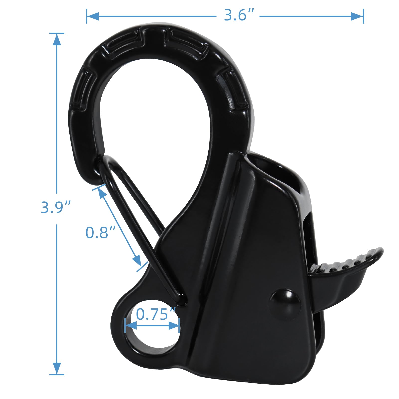 JYINCPED scale comparison with hand demonstrating compact size and strong load capability