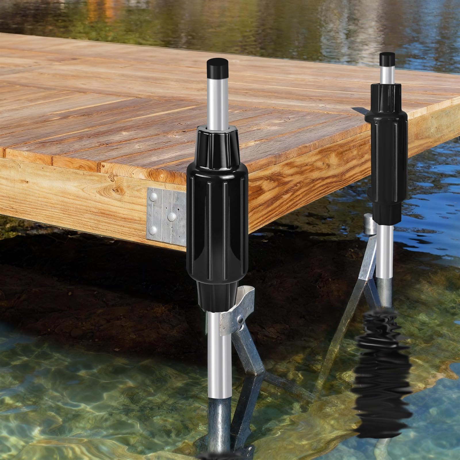 JYINCPED bumper next to ruler demonstrating 18-inch length for coverage