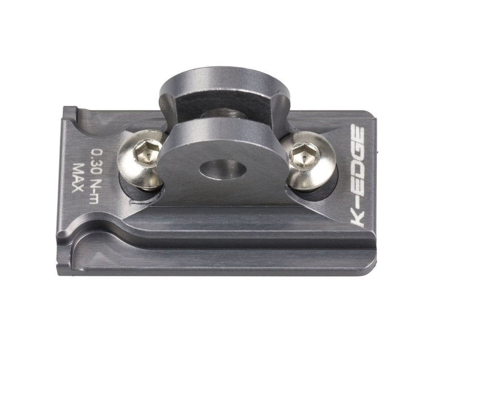 K-Edge adapter close-up of machined 6061-T6 aluminum demonstrating precision and durability