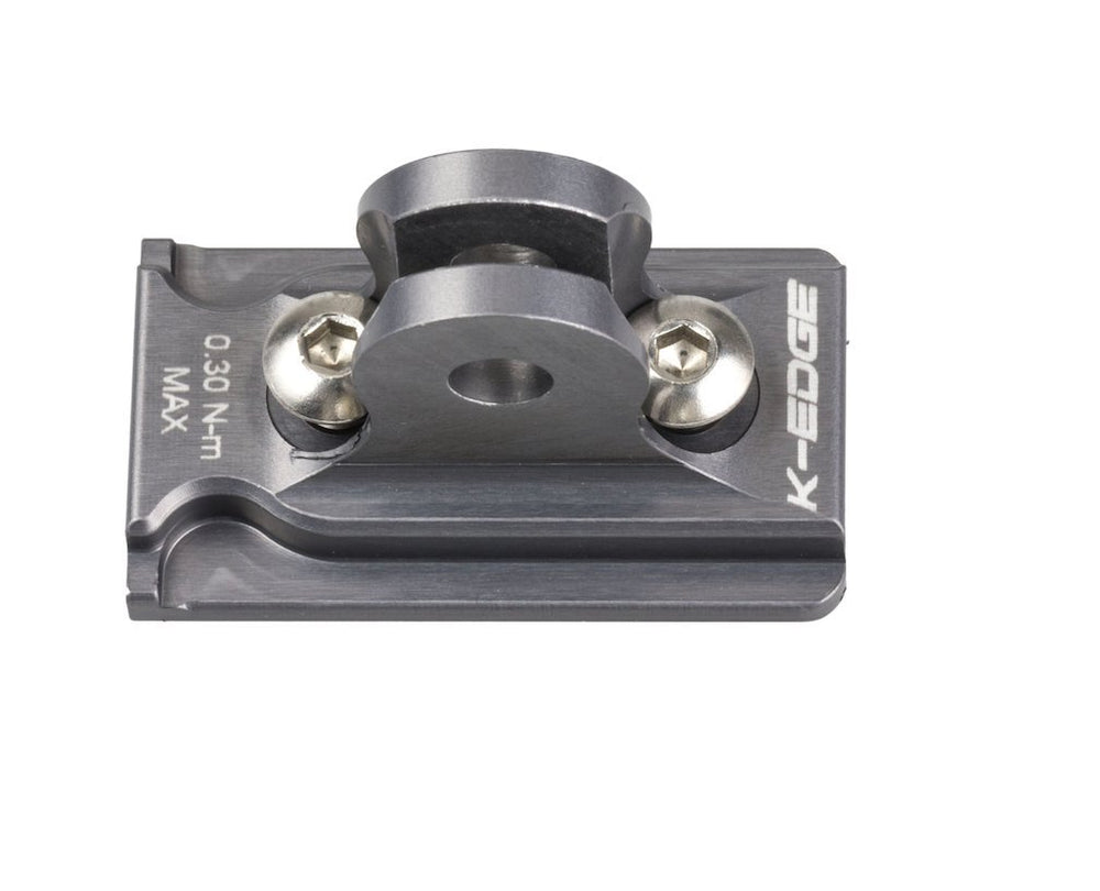 K-Edge adapter close-up of machined 6061-T6 aluminum demonstrating precision and durability