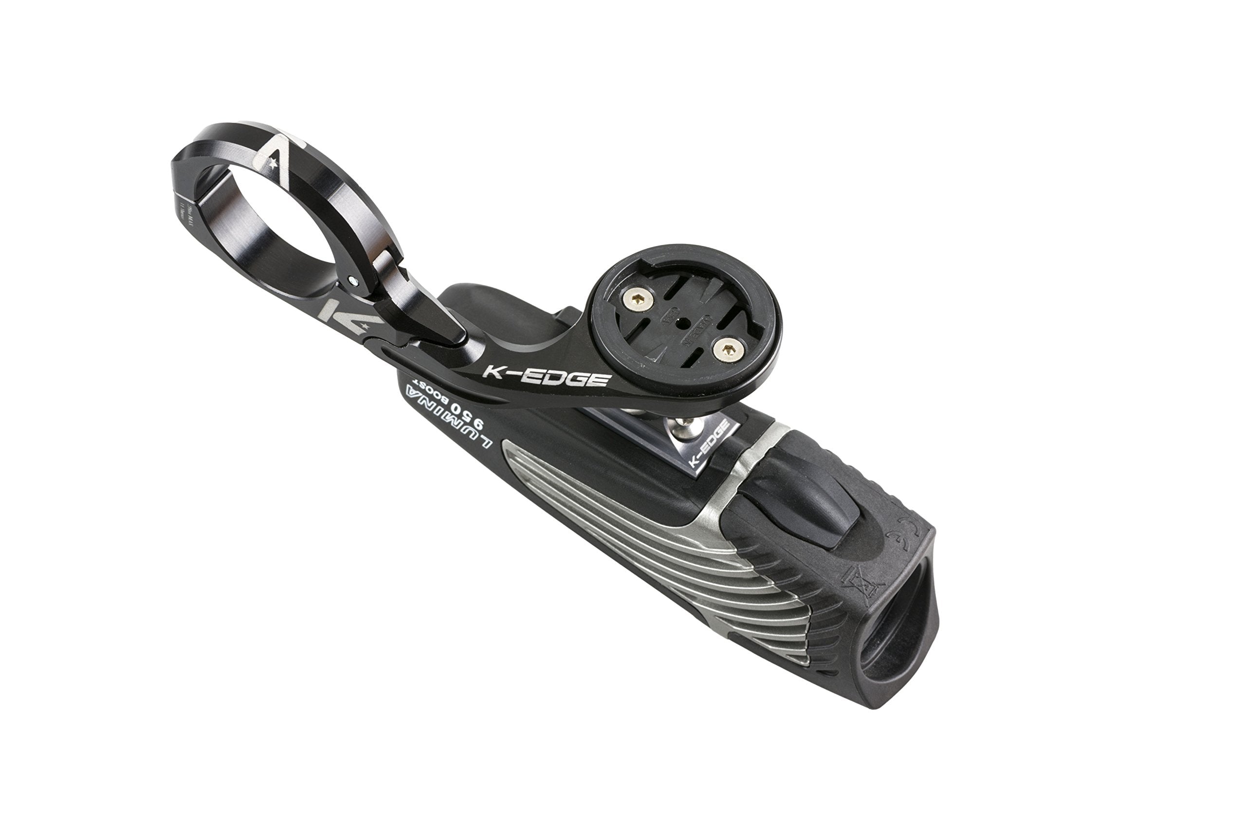 K-Edge adapter beside ruler showing compact size and lightweight design for minimal bulk