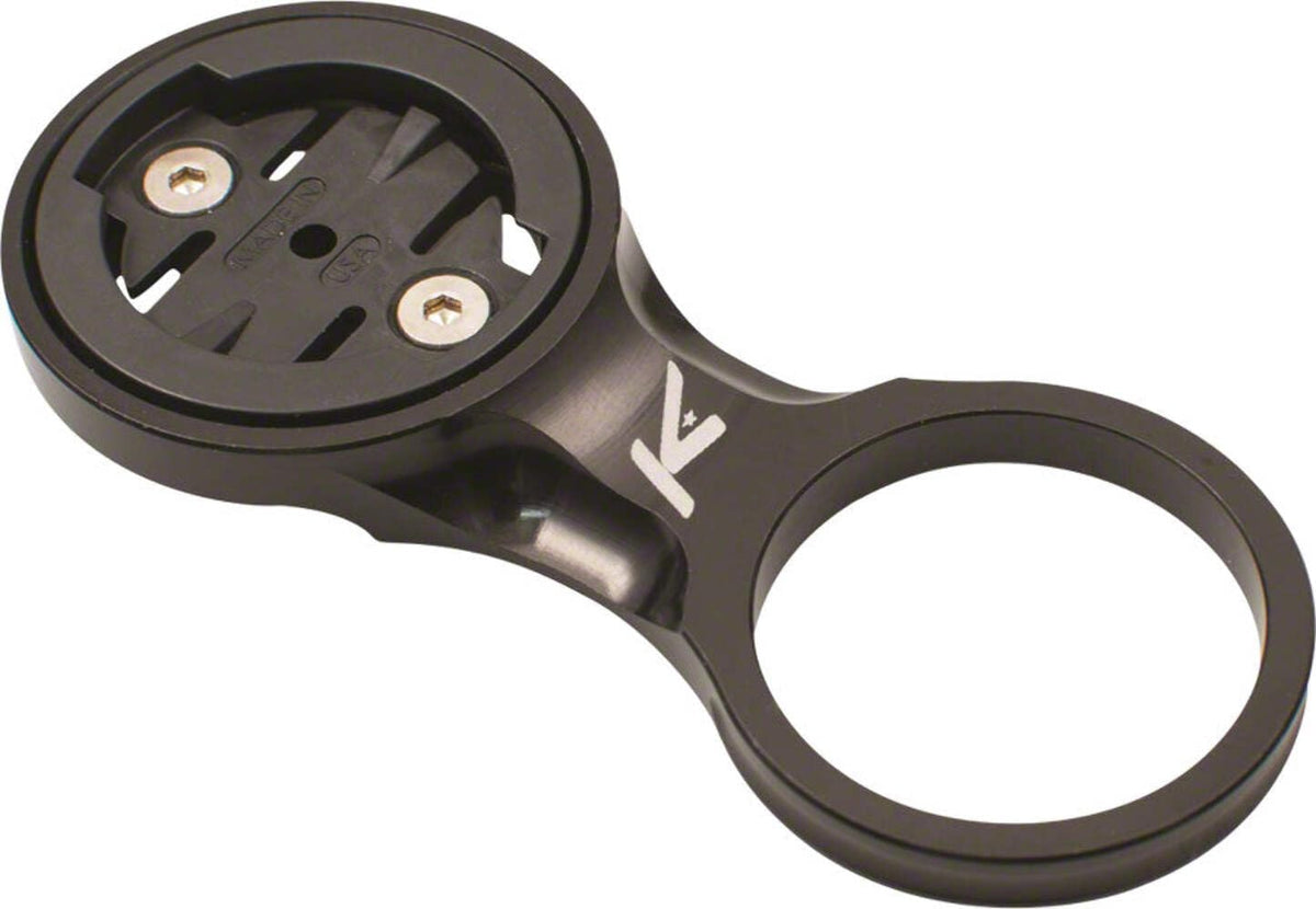 K-Edge front view of mount showing low-profile design and stable hold