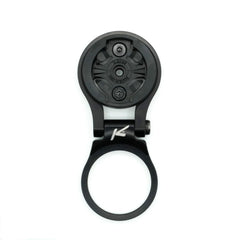 K-Edge front view of Garmin mount showing secure placement and clean cockpit