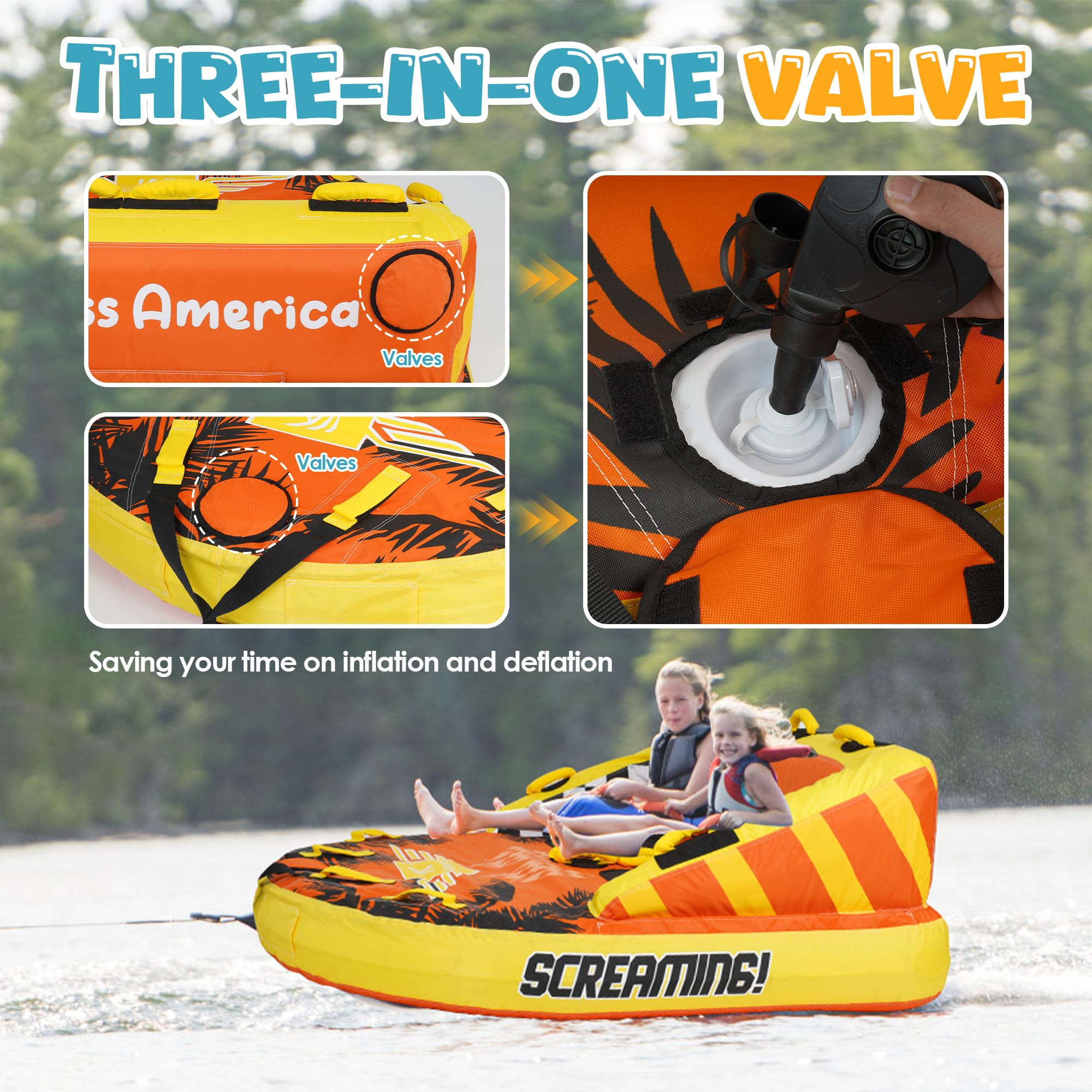 K-Musculo size comparison beside boat seat showing compact packed scale