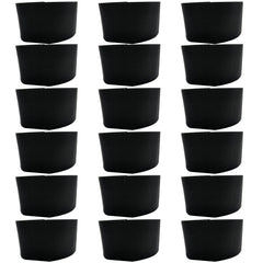 Kabcifea front view of armband pack showing plain black bands and value