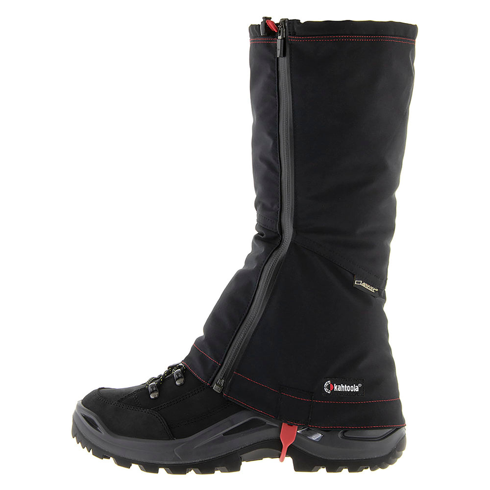 Kahtoola LEVAgaiter front view showing tall coverage and protective fit