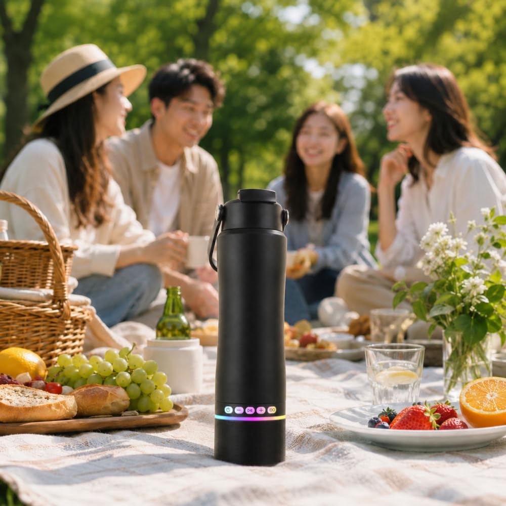 KAKULO speaker in use at outdoor party delivering louder portable sound