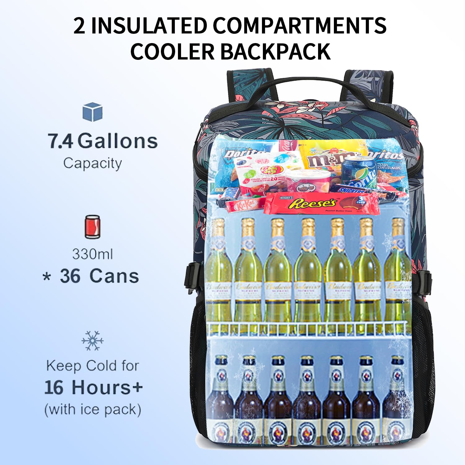 Kalesi backpack worn on shoulders providing comfortable padded support