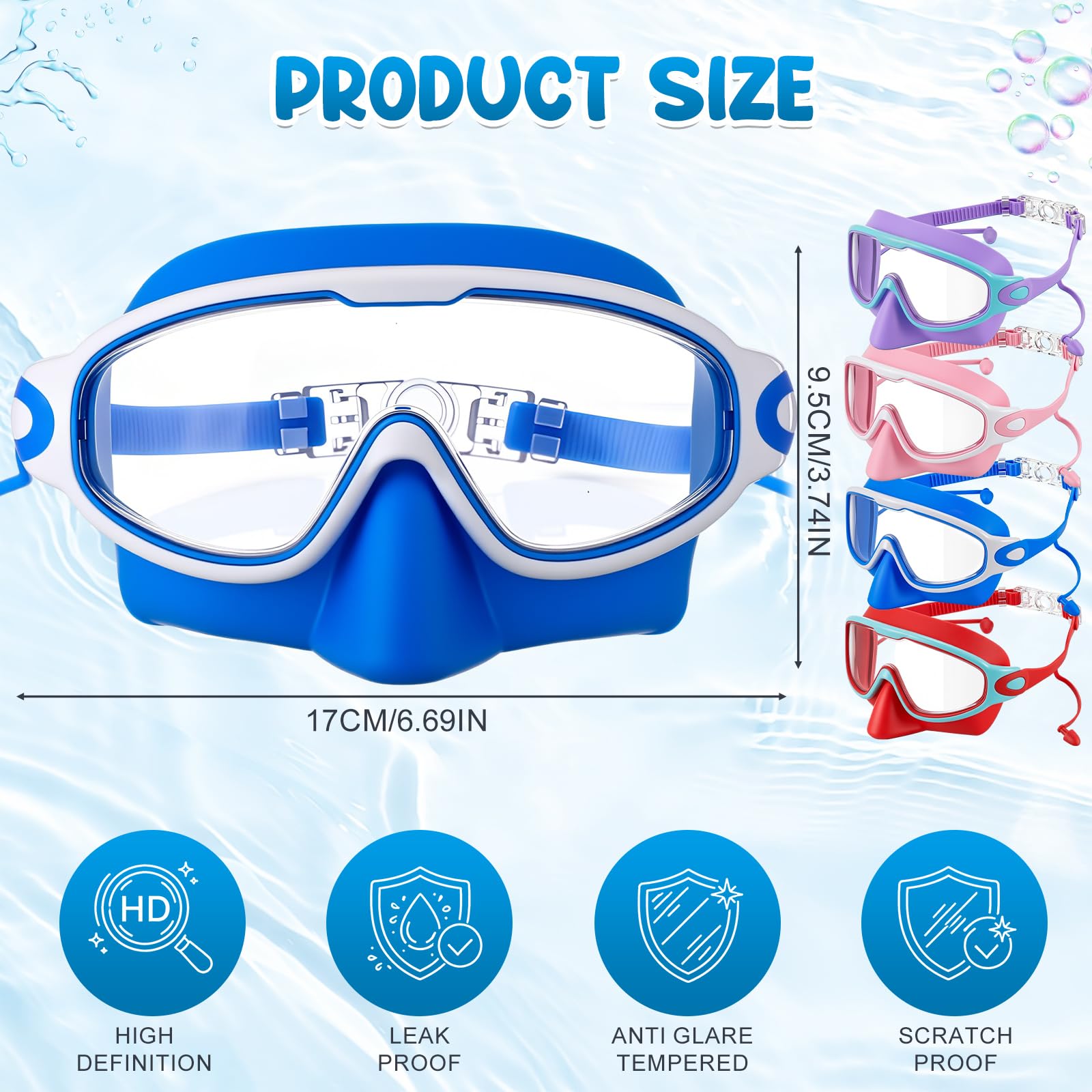 Kanayu close-up of soft silicone frame highlighting secure comfortable fit