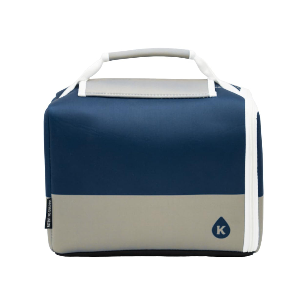 Kanga Kase Mate Neptune unzipped showing organized cans inside and quick access to beverages