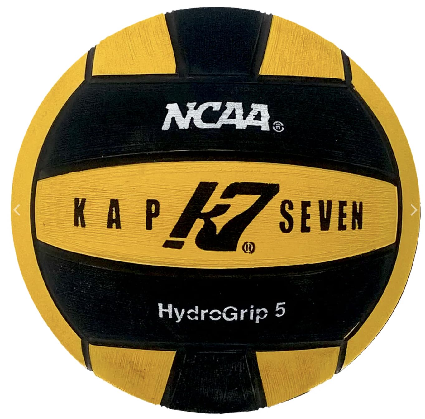 KAP7 HydroGrip front view showing official yellow black color for better visibility