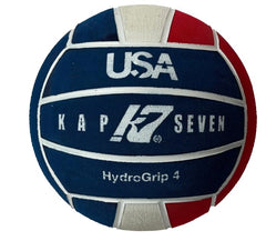 KAP7 HydroGrip front view showing official size 4 and game-ready design for reliable play