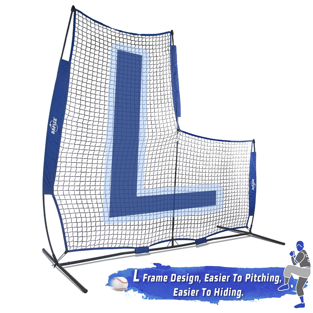 Kapler side profile highlighting L-shaped design and throwing clearance