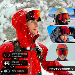 KAPVOE inner foam venting demonstrating anti-fog airflow and comfort