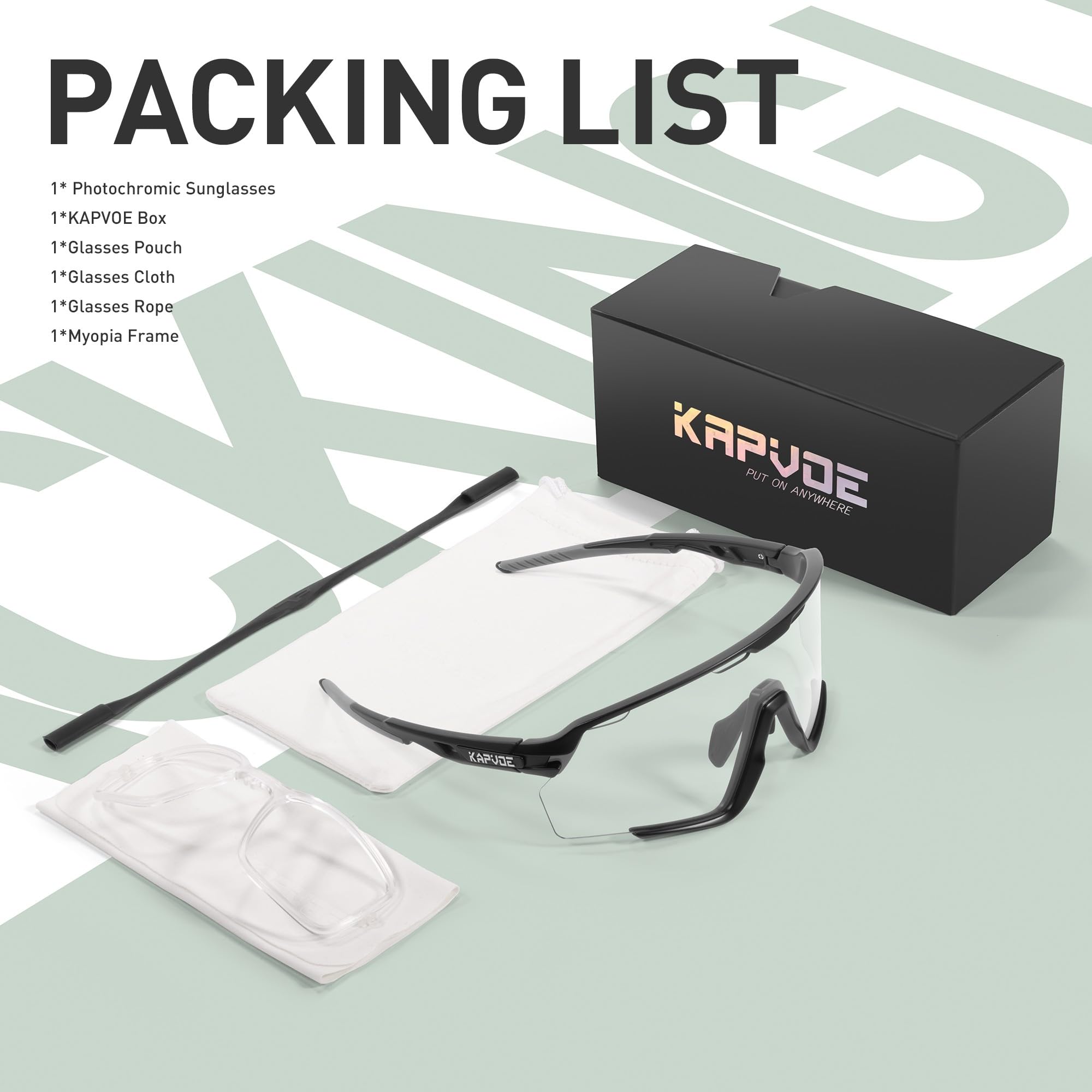 KAPVOE on rider in mountain trail setting enhancing eye protection and comfort